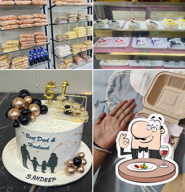 Among different things one can find food and interior at Bake Bubble