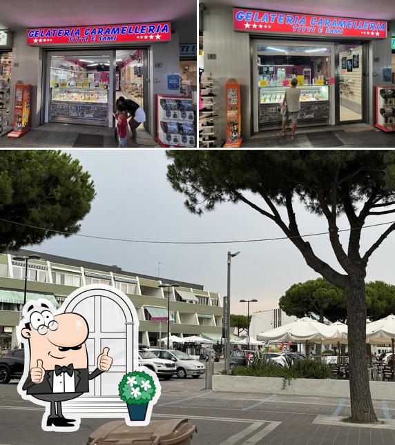 Gli esterni di Gelateria caramelleria Titti e Sami