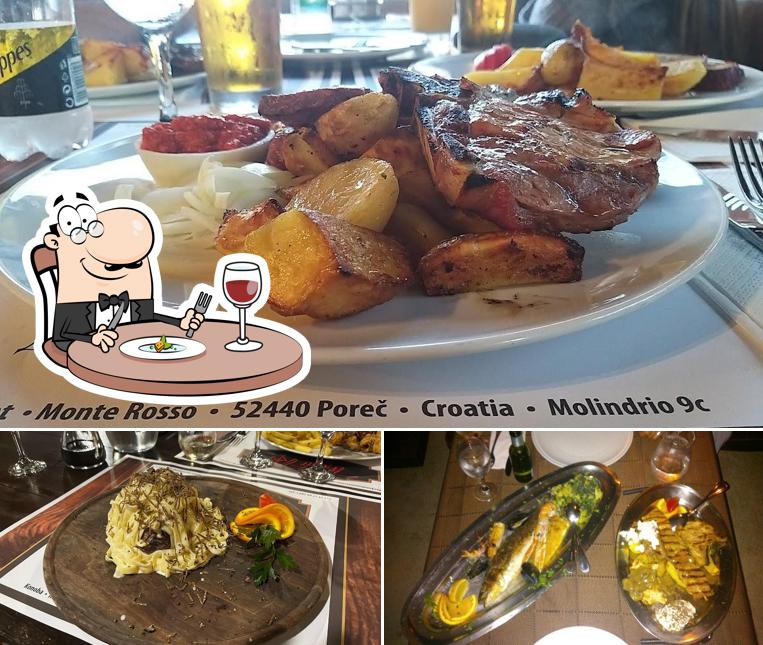 Tagliatelle al Restaurant Monte Rosso