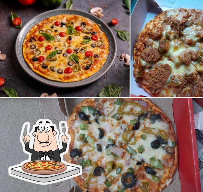 Try out pizza at Nirula's