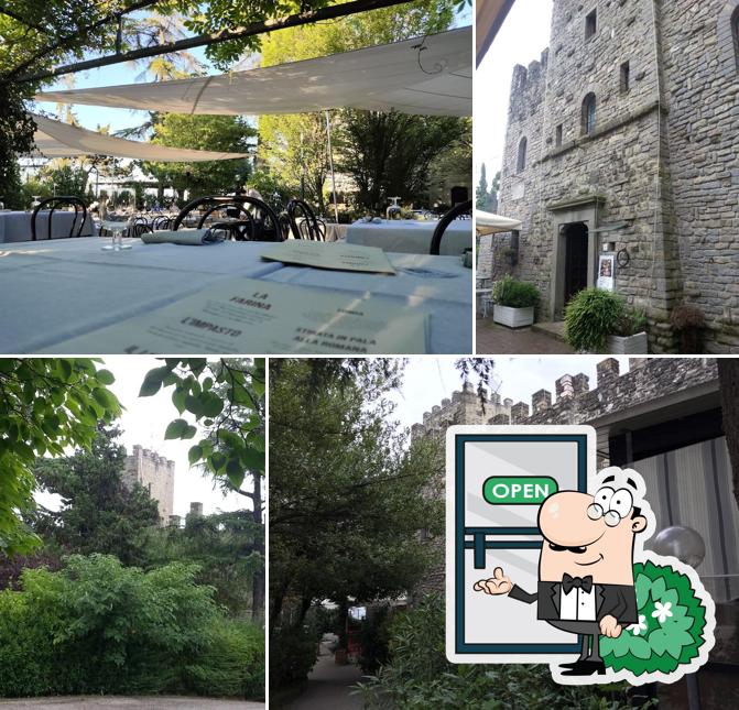 Gli esterni di Quel Castello di Diegaro - Ristorante e Pizzeria