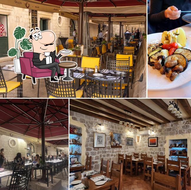 Gli interni di Bistro Tavulin