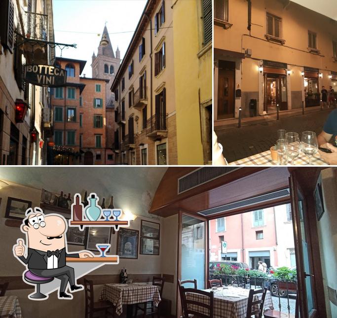 Siediti a un tavolo di Trattoria alla Colonna