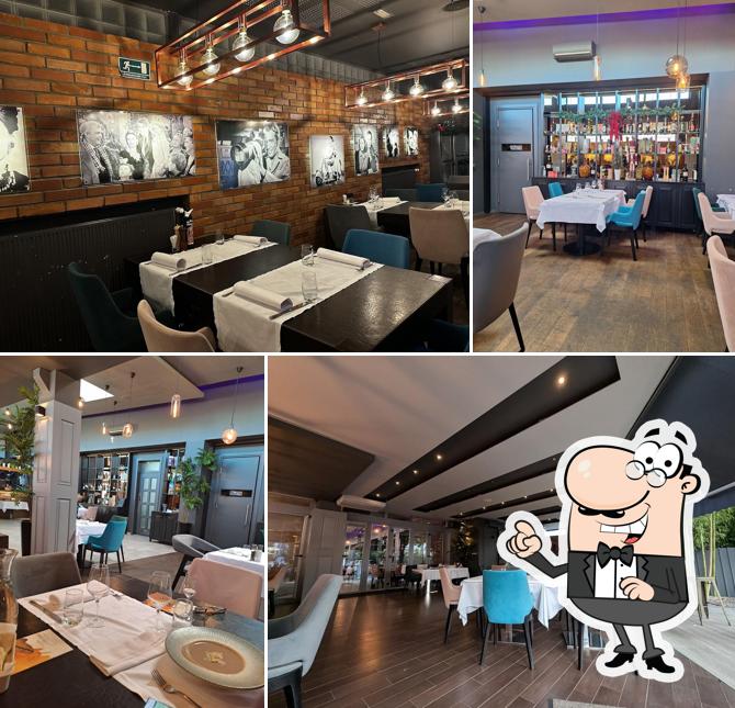 Gli interni di Restaurant COCKTAIL