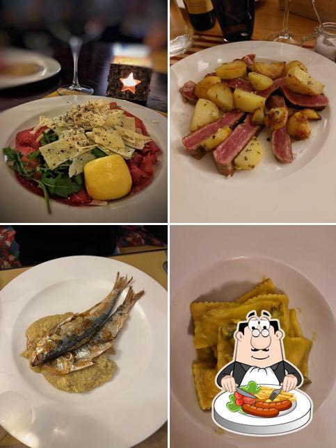 Cibo al Osteria del Beuc