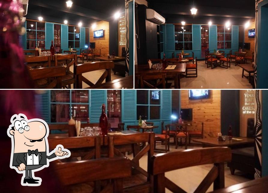 The interior of Mystical Cafe