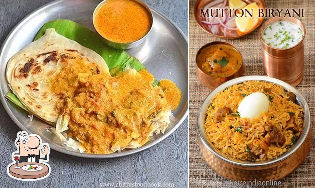 Meals at Annam South Indian Food