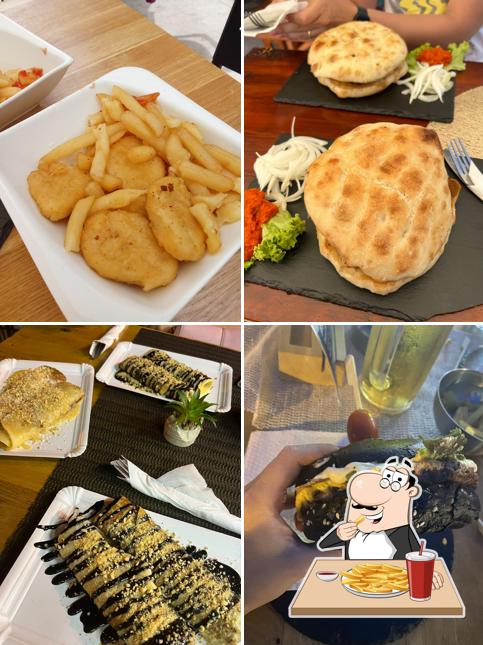 Patatine fritte al Fast food BULLDOG