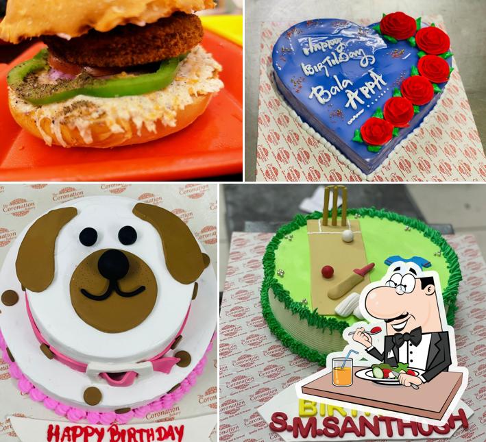 Food at The Coronation Bakery