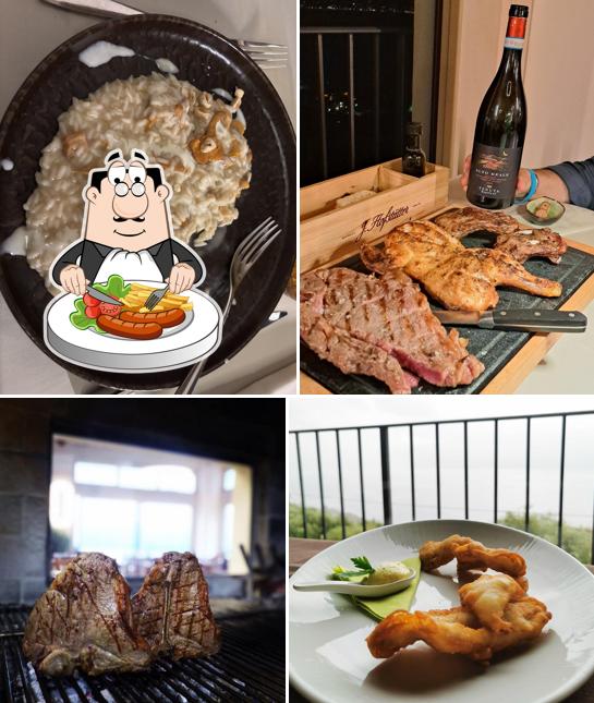 Cibo al Ristorante al Belvedere