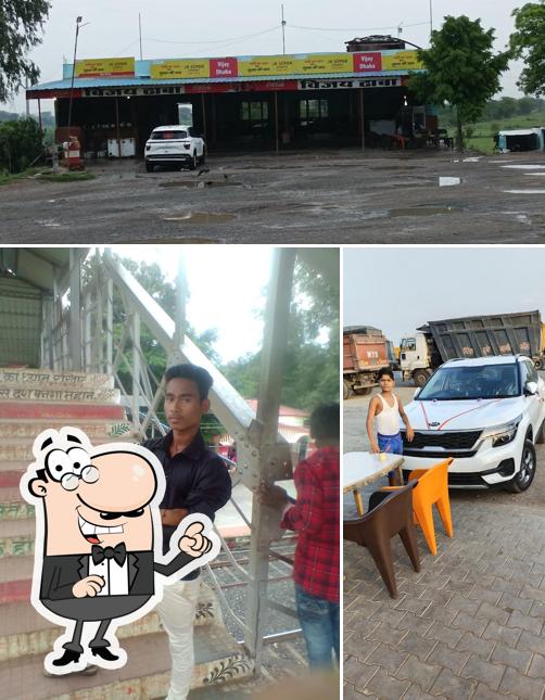 The exterior of Vijay Dhaba