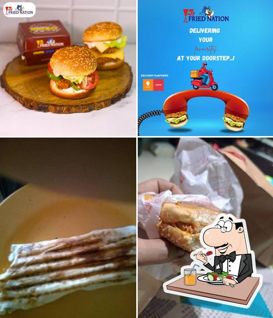 Food at Fried Nation