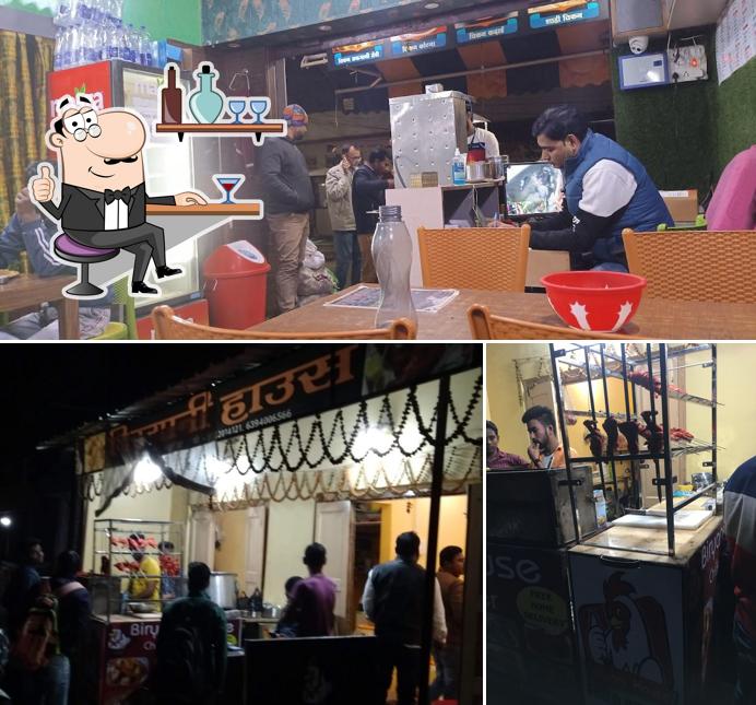 The interior of Biryani House