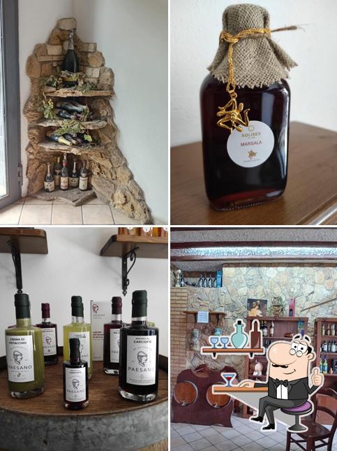 Gli interni di Enoteca Solises - Azienda Agricola
