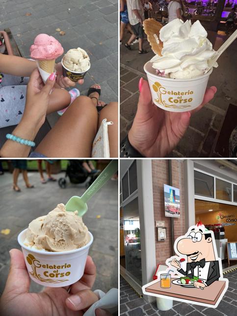 Cibo al Gelateria al Corso