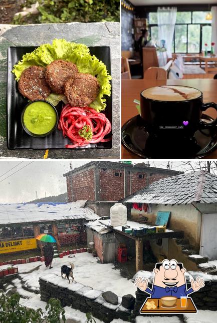 Meals at The Crossover Cafe Dharamkot Vegan and Vegetarian Cafe