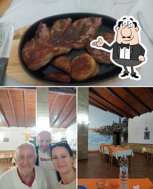 Ristorante Rustico si caratterizza per la interni e cibo