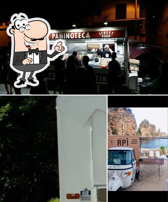 Dai un'occhiata agli interni di Street Food Viavai