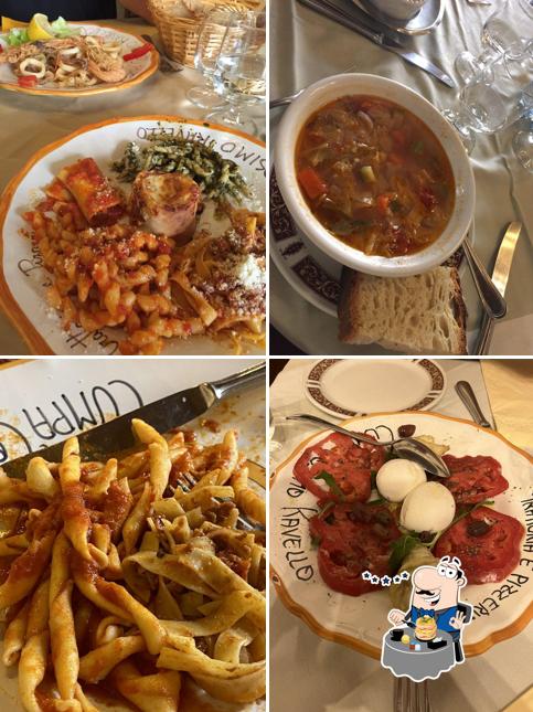 Platti al Trattoria Pizzeria Cumpa' Cosimo