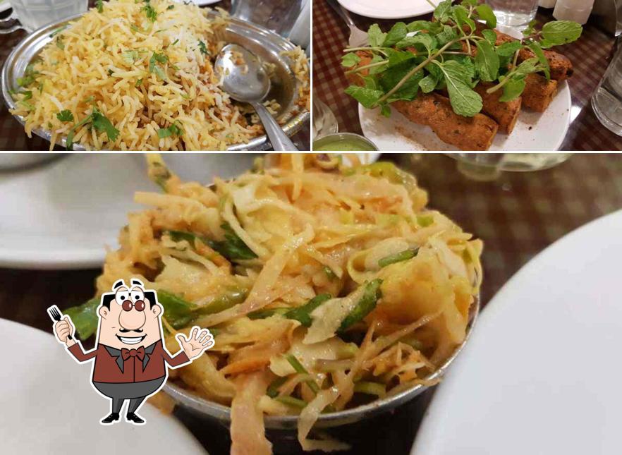 Food at Blue Nile Restaurant