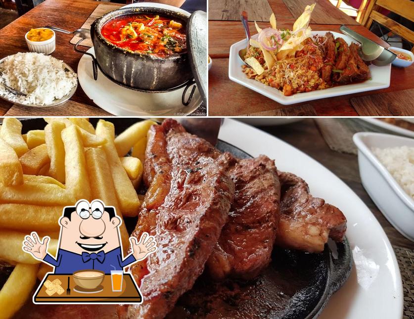 Platos en Buraco da Véia