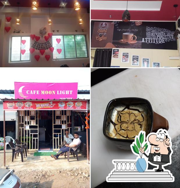 The exterior of Cafe Moonlight