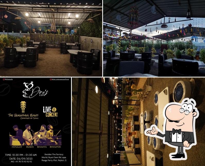 Check out how Dira's Cafe looks inside