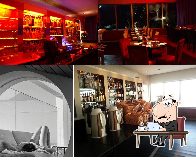 O interior do JANEIRO RESTAURANTE