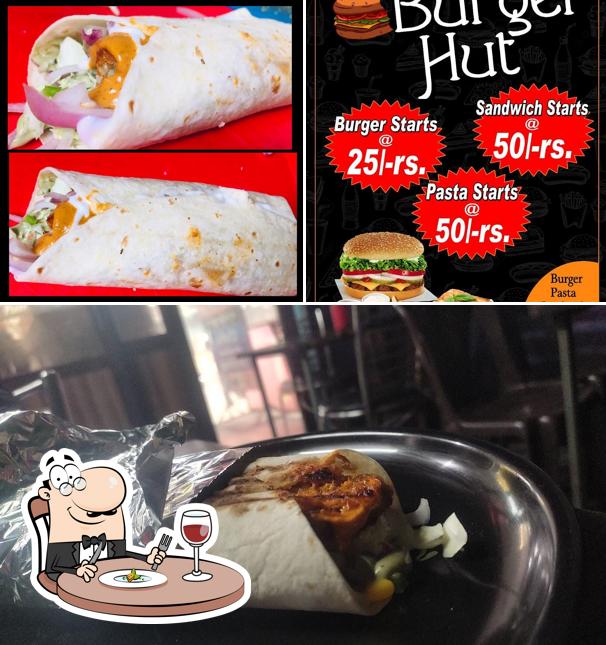 Food at New Burger Hut