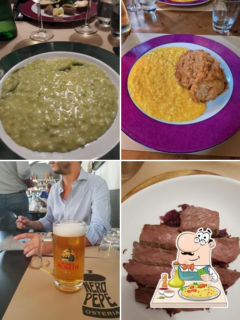 Risotto al Osteria Nero Pepe