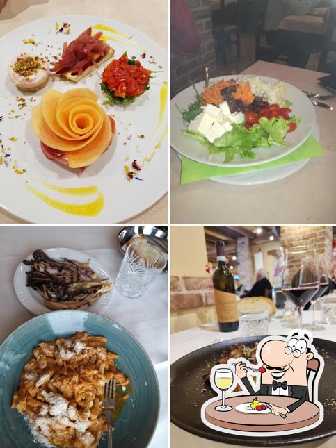 Spezzatino di maiale al Ristorante Gelateria all'Angelo da Lalo
