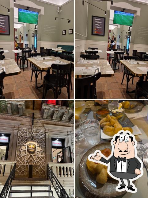 Gli interni di Da Michele