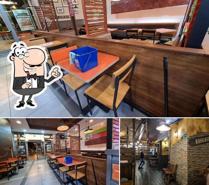 Siediti a un tavolo di Burger King
