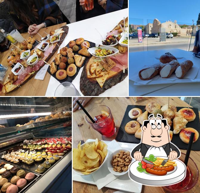 Platti al Cafè San Giovanni Sicily