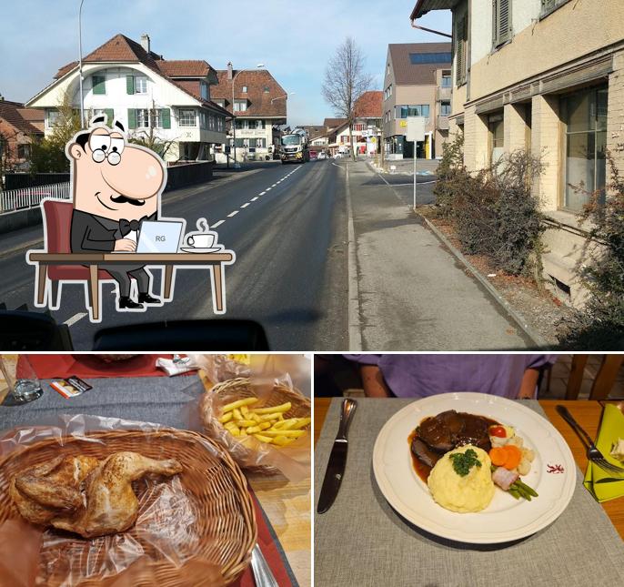 Questa è la foto che presenta la interni e esterno di Gasthof Löwen