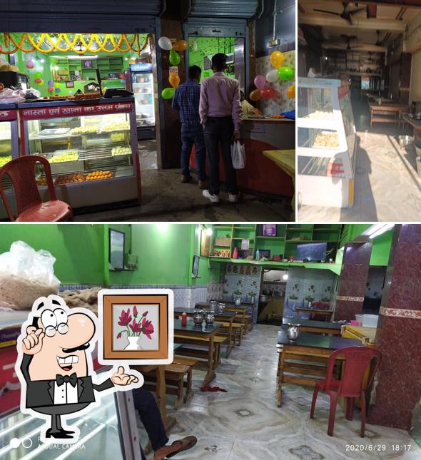 The interior of Murari Hotel