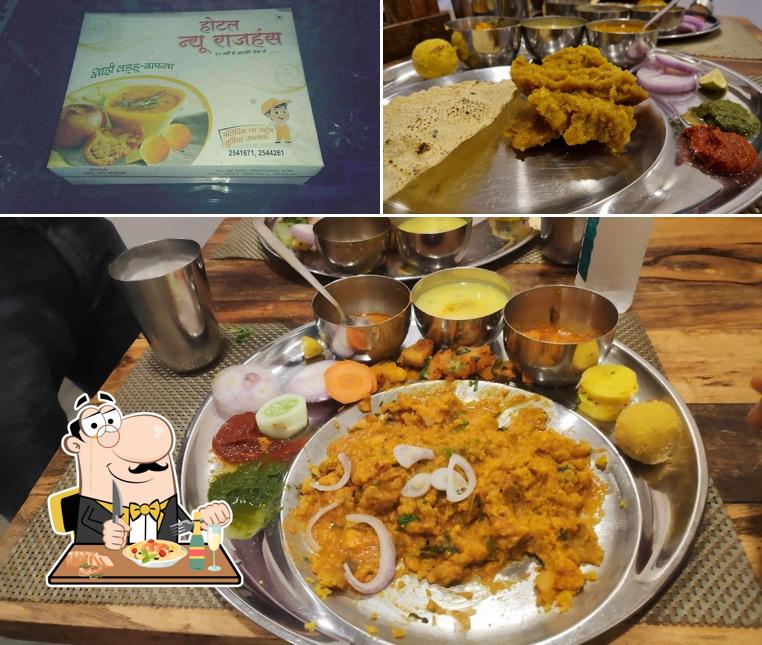 Meals at Rajhans Dal Bafle