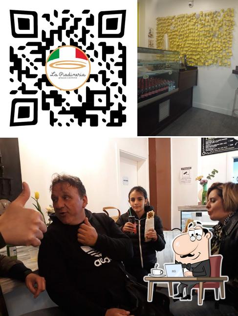 Gli interni di La Piadineria di Piazza Carmine