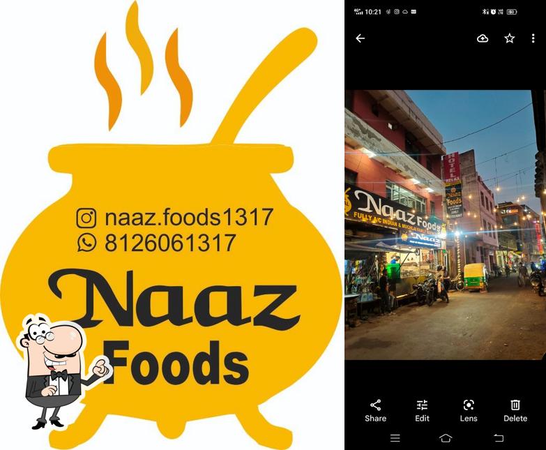 The exterior of Naaz foods