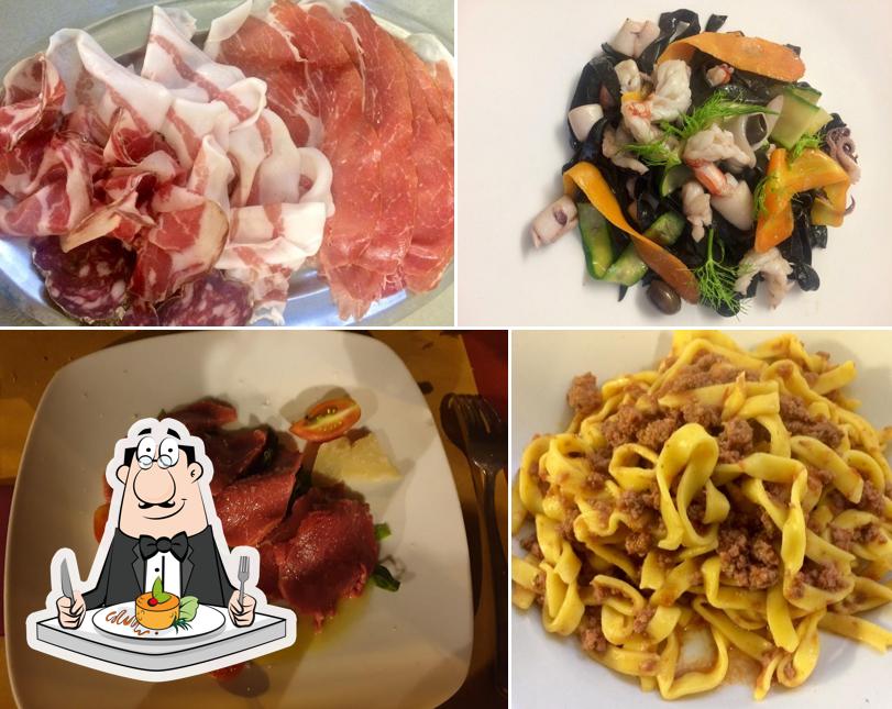 Platti al Osteria Il Pozzo