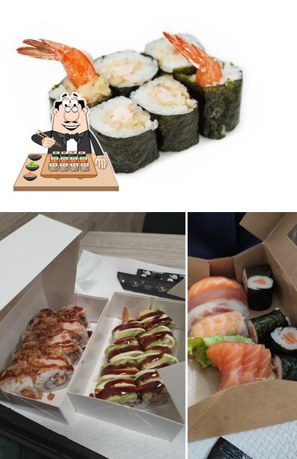 Ordina le diverse opzioni di sushi