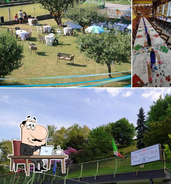 Dai un'occhiata agli interni di Trattoria Tennis di Cerrione