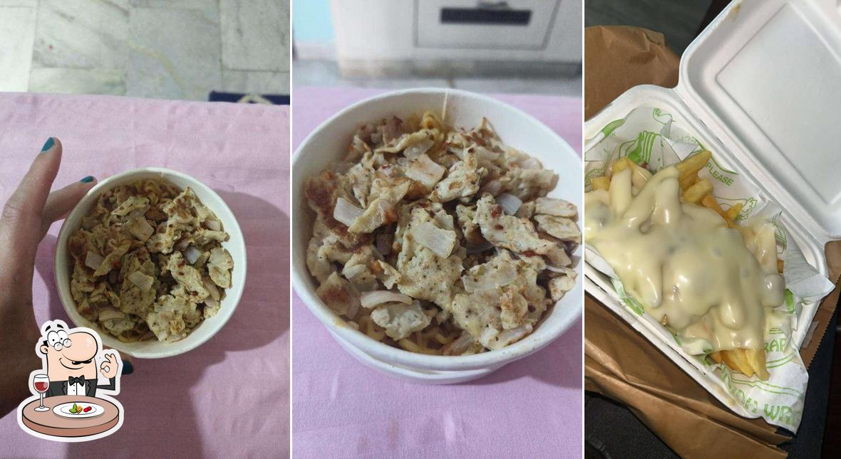 Food at Cafe Cha’a Brewers