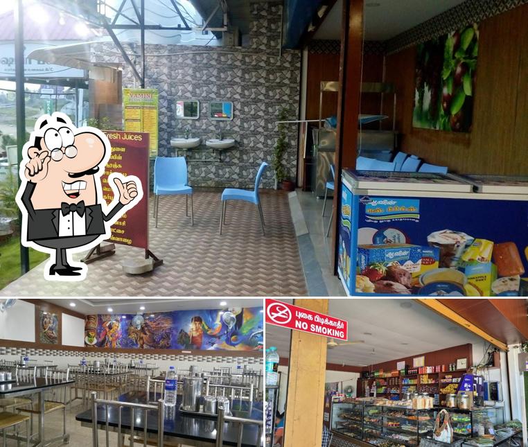 The interior of Aavin Paalagam