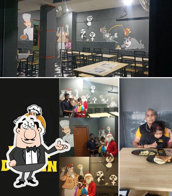 Check out how Pizza Domain looks inside