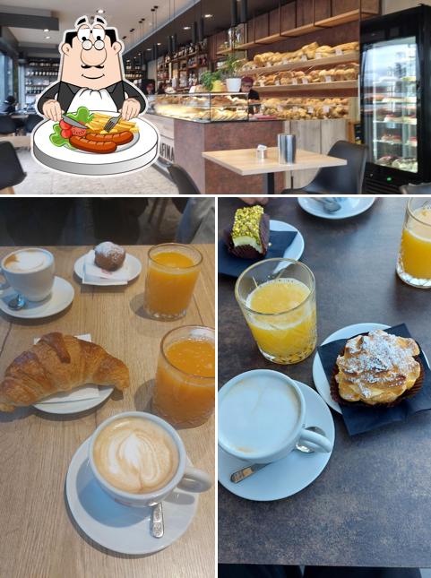 Panetteria Dafina si caratterizza per la cibo e interni