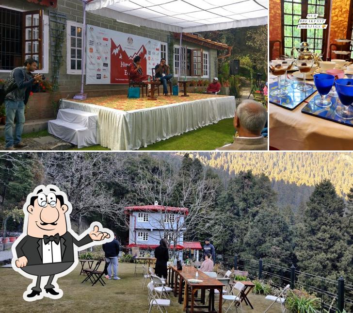 The interior of Cafe Chica, Abbotsford Heritage Hotel