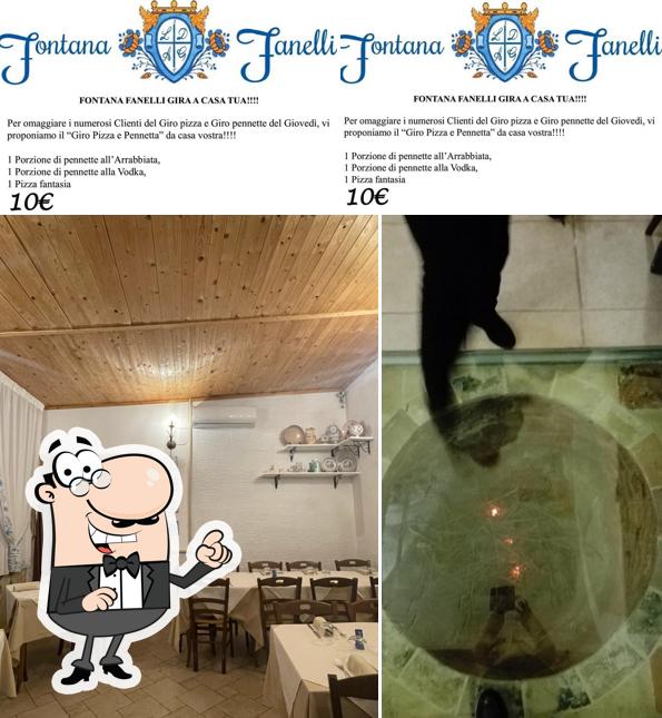 Gli interni di Fontana Fanelli