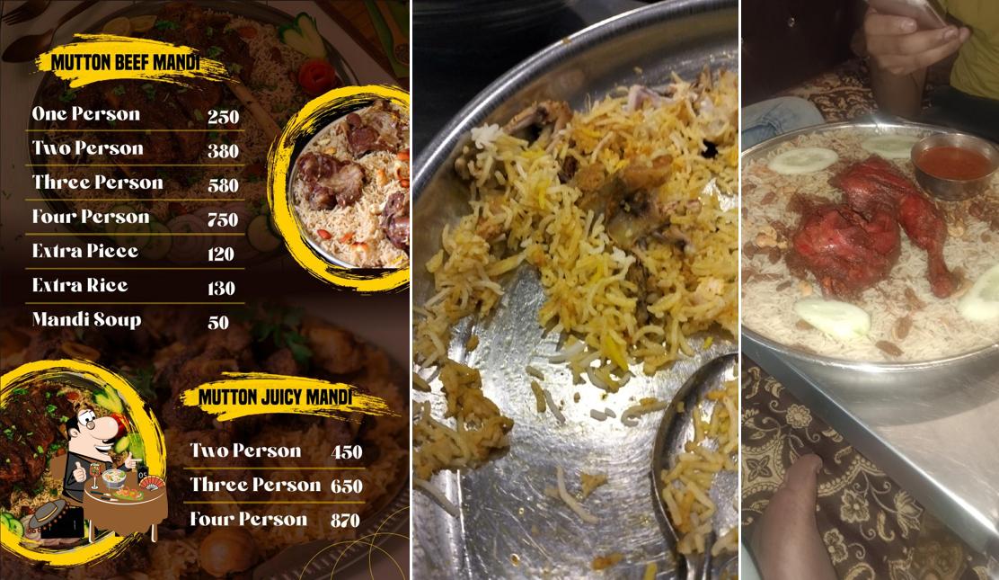 Food at Maa Sha Allah restaurant