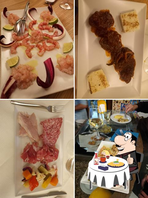 Piatto di formaggi al Osteria Bar da Silvano S.N.C